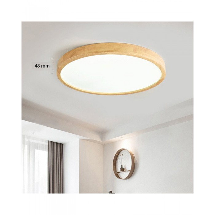 Світильник стельовий Goldlux 319012 Woody LED 1x24W 4000K 2600Lm IP20 бежевий Світильник стельовий Goldlux 319012 Woody LED 1x24W 4000K 2600Lm IP20 бежевий