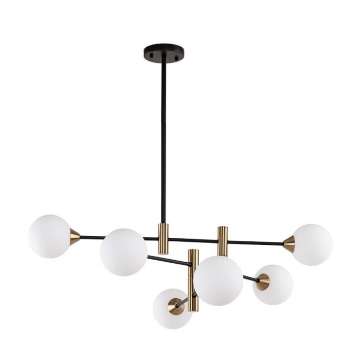 Люстра Italux PND-9148-6-OPAL Marino G9 6x25W