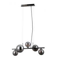 Підвісний світильник Italux PND-406007-5A-BCR Canello G9 5x5W IP20 Bk