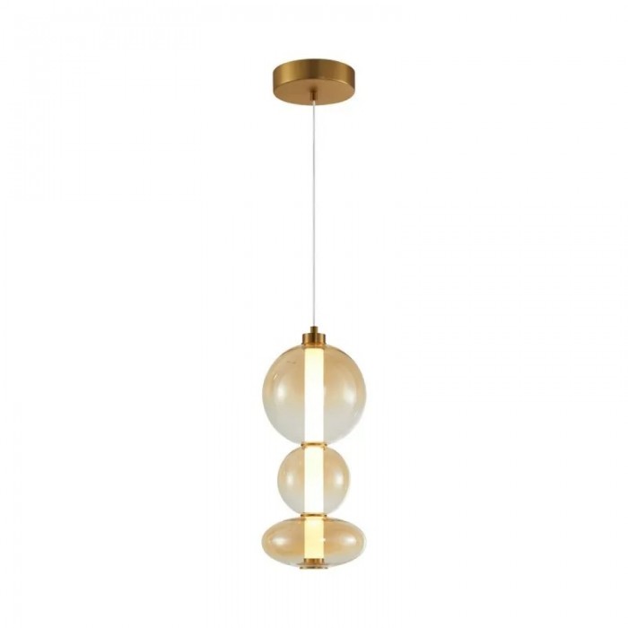 Підвісний світильник Italux PND-24352V-24W-AB-AMB Sonte Led 1x24W 3000K 2686Lm IP20