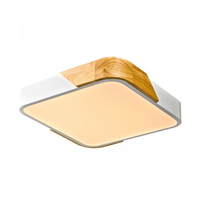 Стельовий світильник Italux PLF-13187-WH-WO Santer Led 1x24W 3000K 2400Lm IP20 Wh Стельовий світильник Italux PLF-13187-WH-WO Santer Led 1x24W 3000K 2400Lm IP20 Wh