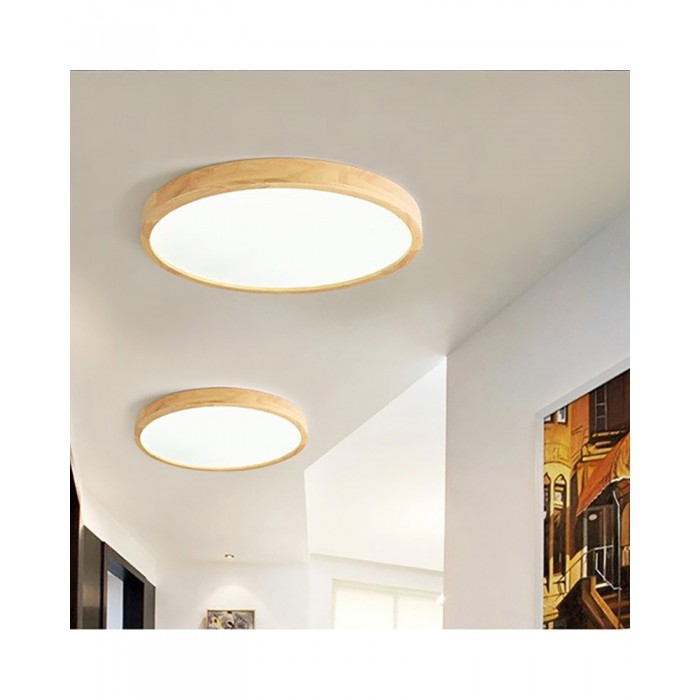 Світильник стельовий Goldlux 319012 Woody LED 1x24W 4000K 2600Lm IP20 бежевий Світильник стельовий Goldlux 319012 Woody LED 1x24W 4000K 2600Lm IP20 бежевий
