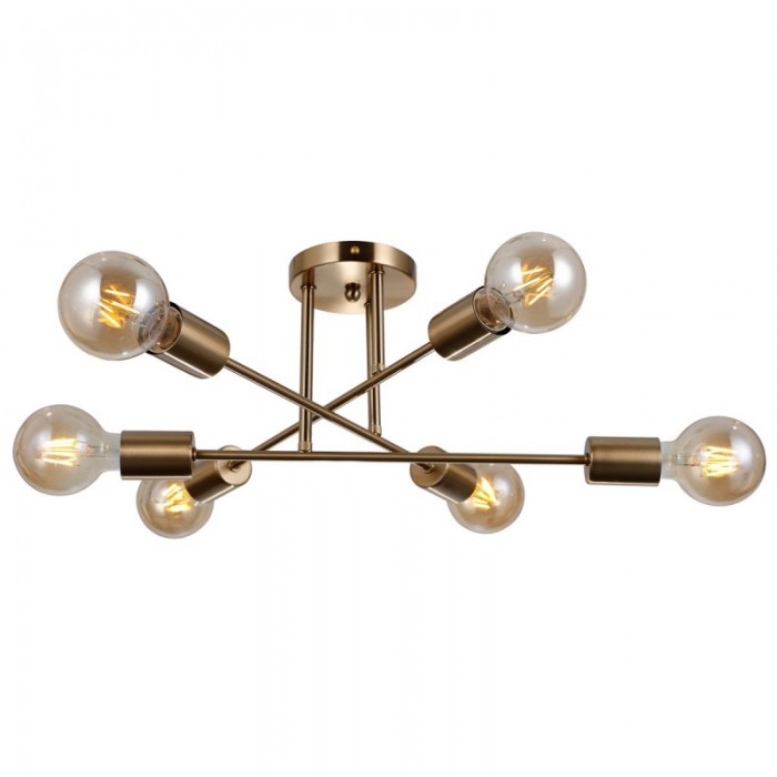 Люстра Italux PND-4052-6-HBR Formio E27 6x40W Люстра Italux PND-4052-6-HBR Formio E27 6x40W