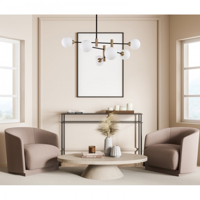 Люстра Italux PND-9148-6-OPAL Marino G9 6x25W Люстра Italux PND-9148-6-OPAL Marino G9 6x25W