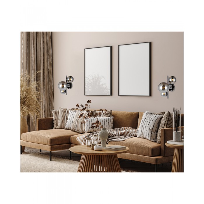 Бра Italux WL-406007-3A-BCR Canello G9 3x5W IP20 Bk Бра Italux WL-406007-3A-BCR Canello G9 3x5W IP20 Bk