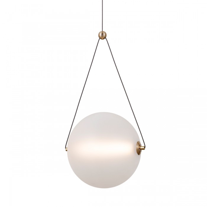 Підвісний світильник Italux PND-34361-L-HBR-OPAL Rastia Led 1x12W 3000K 1300Lm IP20 Gold Підвісний світильник Italux PND-34361-L-HBR-OPAL Rastia Led 1x12W 3000K 1300Lm IP20 Gold
