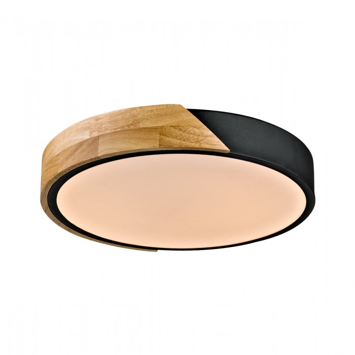 Стельовий світильник Italux PLF-13186-BK-WO Nastro Led 1x24W 3000K 2400Lm IP20 Bk Стельовий світильник Italux PLF-13186-BK-WO Nastro Led 1x24W 3000K 2400Lm IP20 Bk