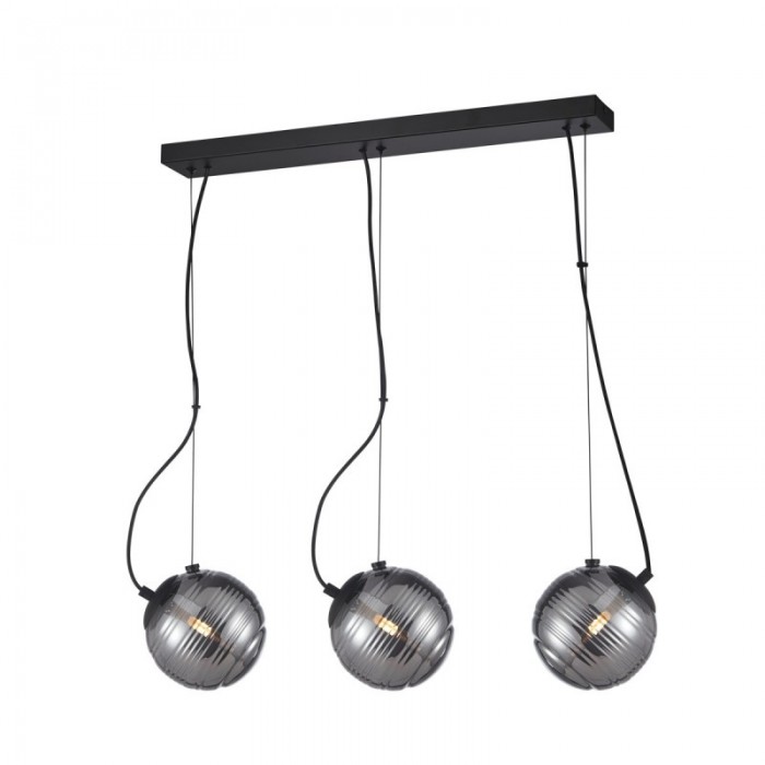 Підвісний світильник Italux PND-92389-3L-BK Perona G9 3x40W IP20 Bl
