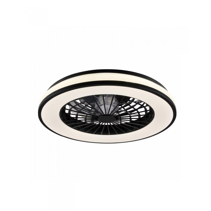 Люстра с вентилятором, потолочный светильник с пультом Goldlux 325808 Kenya LED 1x48W 3000K/4000K/6500K 5300Lm IP20 черная Люстра с вентилятором, потолочный светильник с пультом Goldlux 325808 Kenya LED 1x48W 3000K/4000K/6500K 5300Lm IP20 черная