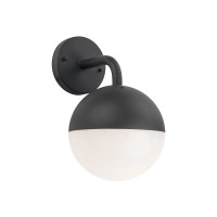 Вуличний світильник Polux 311610 Ulsa E27 1x12W IP44 BK