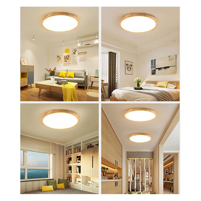 Світильник стельовий Goldlux 319012 Woody LED 1x24W 4000K 2600Lm IP20 бежевий Світильник стельовий Goldlux 319012 Woody LED 1x24W 4000K 2600Lm IP20 бежевий
