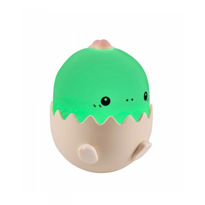 Нічник Динозаврик рожевий, настільна лампа з акумулятором Goldlux 326973 Baby Dino LED 1x0.75W 3000K+RGB IP20 Нічник Динозаврик рожевий, настільна лампа з акумулятором Goldlux 326973 Baby Dino LED 1x0.75W 3000K+RGB IP20