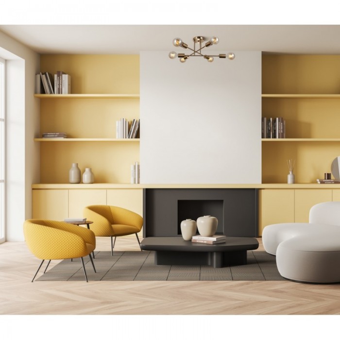 Люстра Italux PND-4052-6-HBR Formio E27 6x40W Люстра Italux PND-4052-6-HBR Formio E27 6x40W