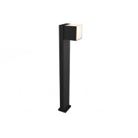 Світильник вуличний стовпчик LUTEC 7193802012 CUBA 12W 3000K Matt Black Architectural
