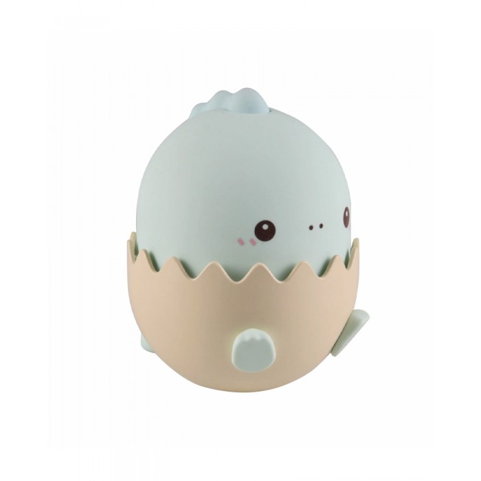 Нічник Динозаврик блакитний, настільна лампа з акумулятором Goldlux 326980 Baby Dino LED 1x0.75W 3000K+RGB IP20