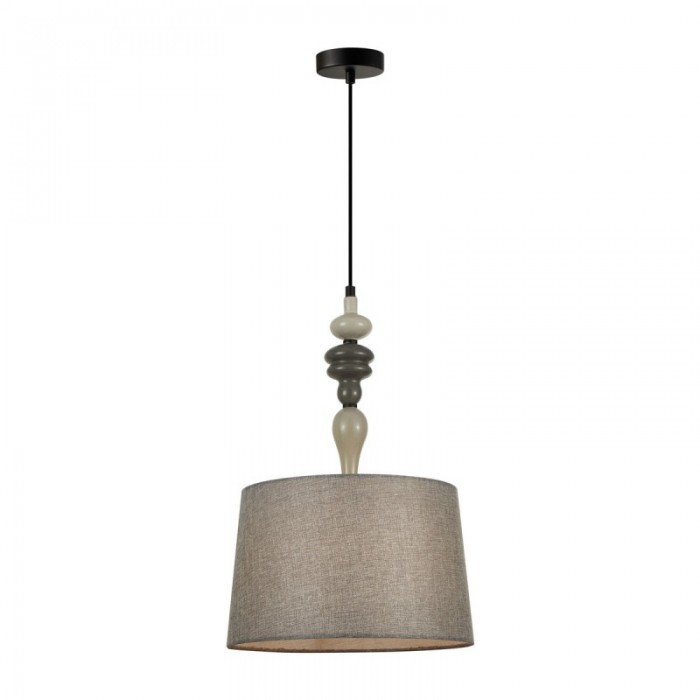 Люстра Italux PND-22374A-BK Nerom E27 1x60W IP20