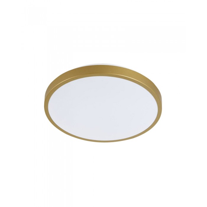Світильник стельовий Goldlux 318725 Kern LED 1x15W 4000K 1600Lm IP20 золотий