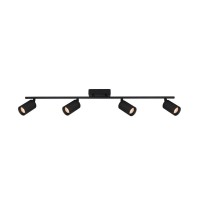 Спот Italux SPL-46829-4-BK Tris GU10 4x10W IP20 Bk