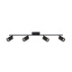 Спот Italux SPL-46829-4-BK Tris GU10 4x10W Bk