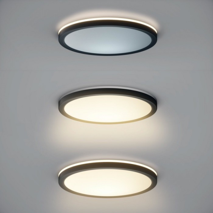 Стельовий світильник Italux PLF-63452-300R-28W-BL Corte Led 1x28W 2800K/4000K/6000K 3000Lm IP20 Стельовий світильник Italux PLF-63452-300R-28W-BL Corte Led 1x28W 2800K/4000K/6000K 3000Lm IP20