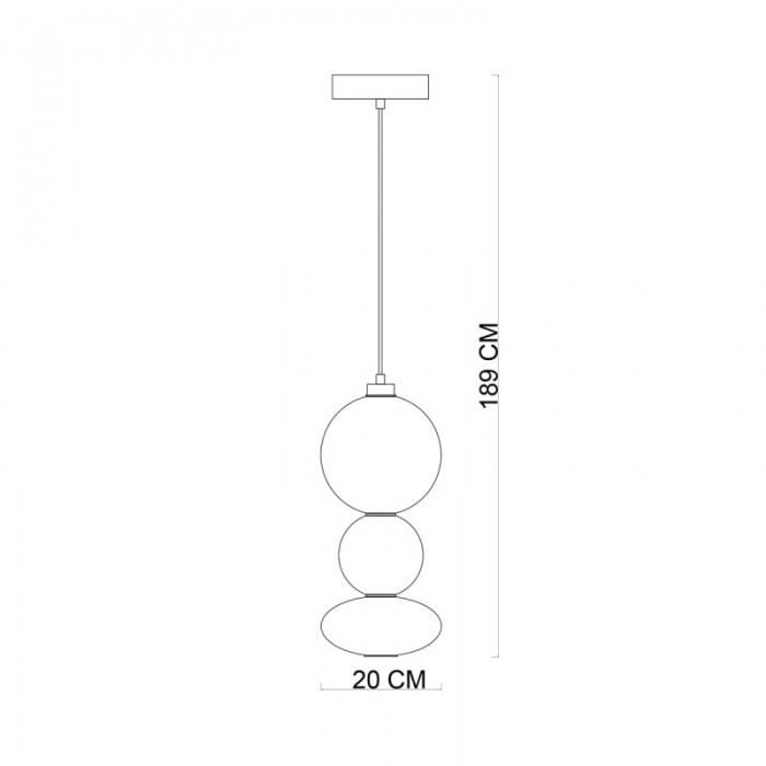 Підвісний світильник Italux PND-24352V-24W-AB-AMB Sonte Led 1x24W 3000K 2686Lm IP20 Підвісний світильник Italux PND-24352V-24W-AB-AMB Sonte Led 1x24W 3000K 2686Lm IP20