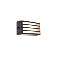 Світильник вуличний настінний LUTEC 5203501118 Zebra Wall 1 Light E27 Dark Grey Architectural