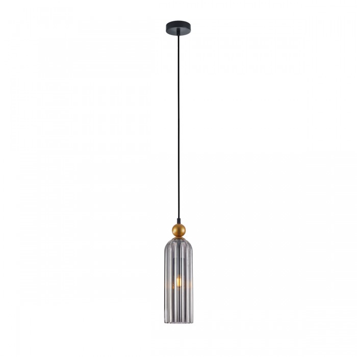 Подвесной светильник Italux PND-28636-1L-GD-SG Levie E27 1x40W IP20 Bk Подвесной светильник Italux PND-28636-1L-GD-SG Levie E27 1x40W IP20 Bk
