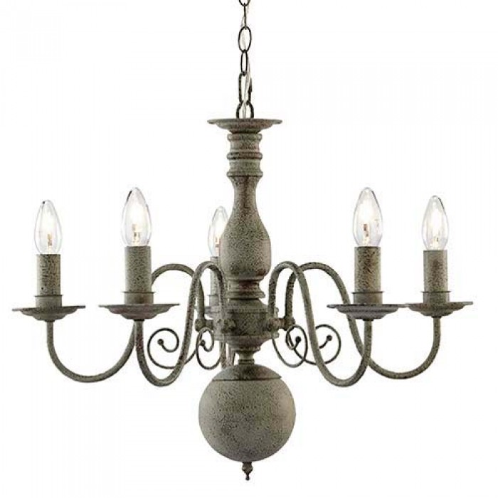 Люстра Searchlight 2265-5GY Greythorne