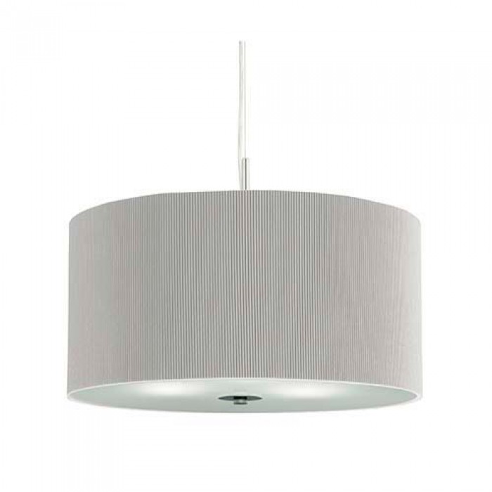 Searchlight 2353-40SI Drum Pleat Pendants