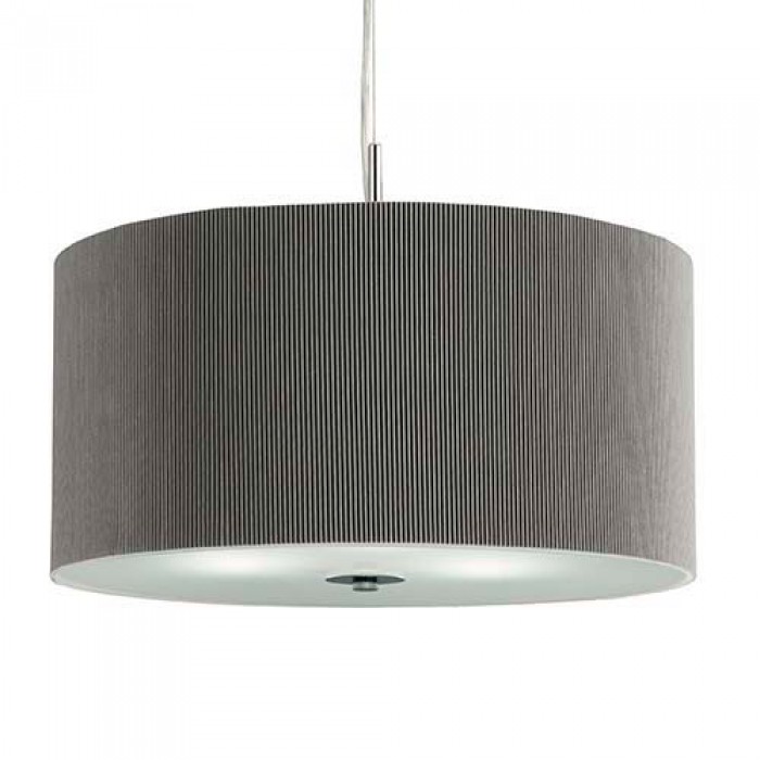 Searchlight 2356-60SI Drum Pleat Pendants