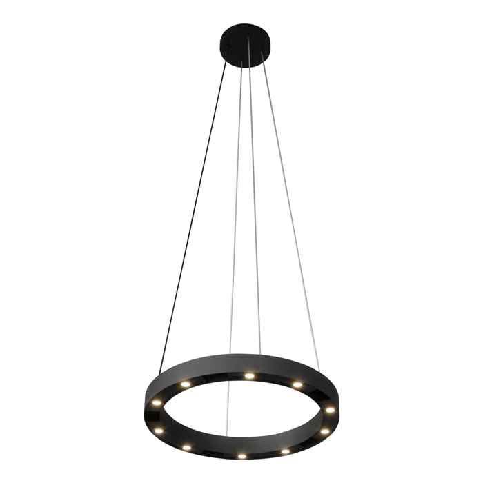 Подвесной светильник Skarlat RHL74107 10x3W D700 BK 4000K Circle