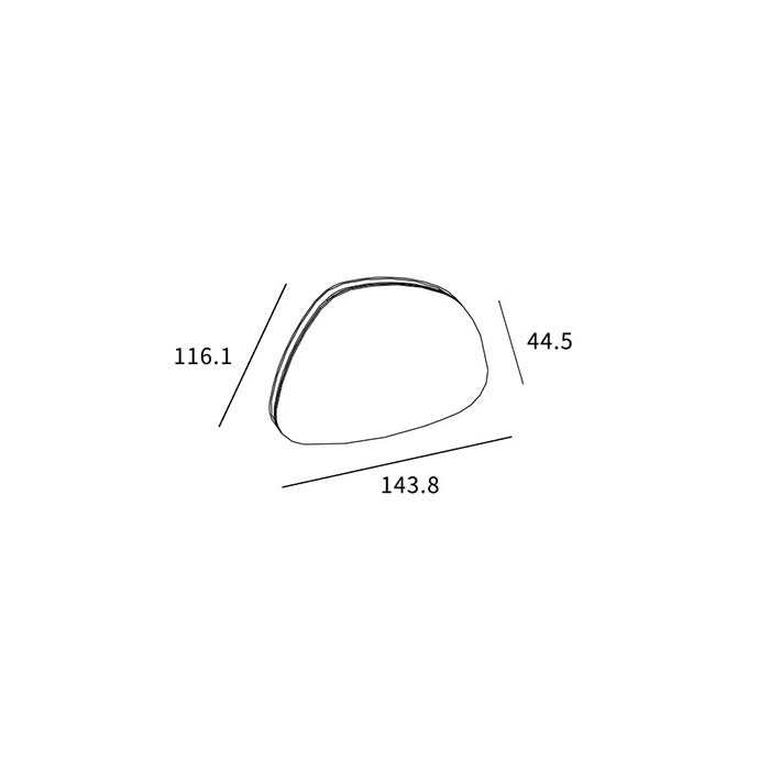 Настенный светильник Skarlat RWLB104 10W BK 4000K Stone Настенный светильник Skarlat RWLB104 10W BK 4000K Stone