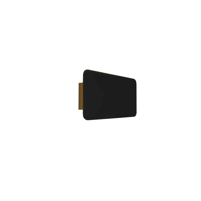 Настінний світильник Skarlat RWLB112 6W BK+GD 3000K Lile