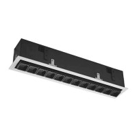 Точечный светильник Skarlat RSL74108 12x2W WH+BK 3000K Rete