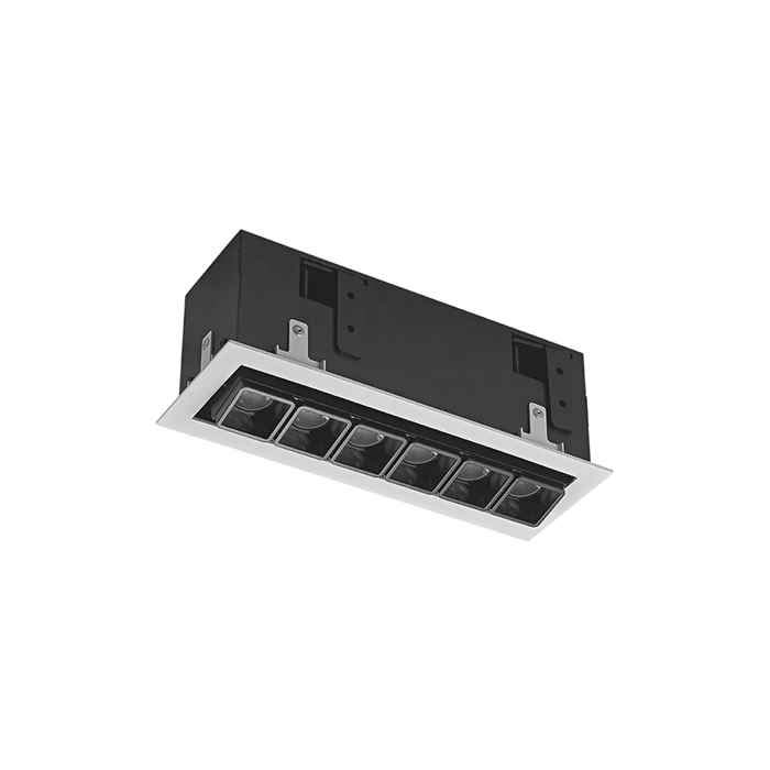 Точковий світильник Skarlat RSL74109 6x2W WH+BK 3000K Rete