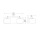 Бра Zuma Line Crystal (w0076-02a-b5fz)
