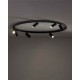 Люстра Nowodvorski 11944 Fourty Round GU10 R35 7x10W IP20 черная