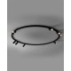 Люстра Nowodvorski 11950 Fourty Round GU10 R35 9x10W IP20 черная