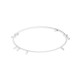 Люстра Nowodvorski 11951 Fourty Round GU10 R35 9x10W IP20 белая