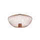 Плафон Nowodvorski 12038 Cameleon Pumpkin M 10W IP20 терракотовый