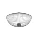 Плафон Nowodvorski 12044 Cameleon Pumpkin L 10W IP20 темно-серый
