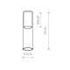 Плафон Nowodvorski 12053 Cameleon Cylinder M 10W IP20 золотий
