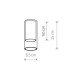 Плафон Nowodvorski 12057 Cameleon Cylinder S 10W IP20 золотий