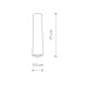 Плафон Nowodvorski 12127 Cameleon Eye M 10W IP20 золотой