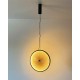 Подвесной светильник, люстра Nowodvorski 12233 Aura LED 1x22W 3000K 370Lm IP20 янтарный