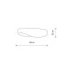 Плафон Nowodvorski 12432 Cameleon Havana S IP20 бежевый