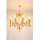 Люстра NB LIGHT 1310-cl217-pla000-cp000 Monte Carlo IP20 білий, золото