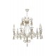Люстра NB LIGHT 1310-cl217-pla000-cp000 Monte Carlo IP20 білий, золото