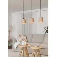 Люстра EGLO 43976 Tabley IP20 бежевий, коричневий