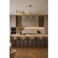Люстра NB LIGHT 80777-cl10-pla000-cp000 Zodiak IP20 золото
